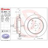 Диск тормозной NISSAN PATROL Y62 10-/INFINITI QX56 10- задний BREMBO 09B63111 09B63111