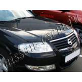 Дефлектор капота (мухоотбойник) темный (EGR) Nissan Almera Classic B10 SG3463DS