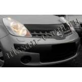 Дефлектор капота темный (мухоотбойник) EGR Nissan Note E11 '09- SG3467DS