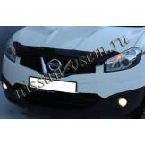 Дефлектор капота темный (мухоотбойник) EGR Nissan Qashqai 07-09 027181