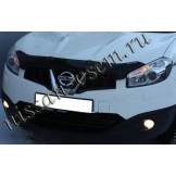 Дефлектор капота темный с надписью EGR Nissan Qashqai 2010- /Qashqai+2 027231L