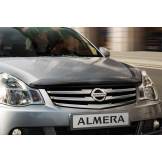 Дефлектор капота (мухоотбойник) Nissan Almera '2013- KE6104A000