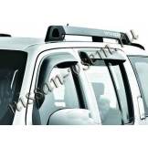 Дефлекторы боковых окон 4 шт. темные (ветровики) EGR Nissan Pathfinder 2005- 92463025B
