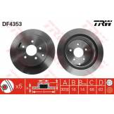 Диск тормозной задний (TRW) Nissan Murano Z50-Z51  / INFINITI FX35/FX45 '05- DF4353