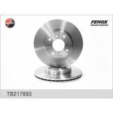 Диск тормозной передний под АБС (FENOX) Nissan Almera N16 '00-06 / Primera P11 TB217893