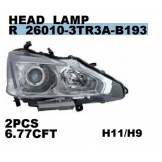 Фара передняя правая п/корректор (DEPO) Nissan Teana L33 1151131RMLDM7