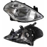Фара правая ЧЕРНАЯ DEPO Nissan Tiida C11 '05- 1151116RLDEM2