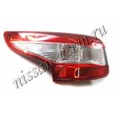 Фонарь задний внешний левый (DEPO) Nissan Qashqai J11 '14-17 21519N1LUE