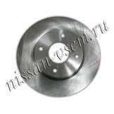 Диск тормозной передний 1шт. (HI-Q) Nissan Tiida C11 '07- SD4238