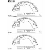 Колодки тормозные барабанные (KASHIYAMA) Nissan March K12 / Note E11 K1261