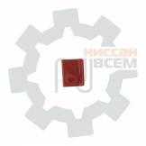 Клипса крепления бампера к крылу левая Nissan X-Trail T31 (красная) 62225JG000