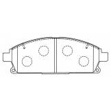 Колодки тормозные передние Nissan X-Trail T30 / Infiniti QX4 '96-02 / Parhfinder R50 '00-05 D1260