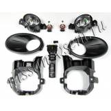 Комплект для установки противотуманных фар (ПТФ) Nissan Qashqai J10 '2010- KITPTFJ10