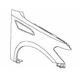 Крыло переднее правое Nissan Patrol Y62 '2010-2014 631001V80A