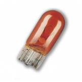 Лампа дополнительного освещения 12V WY5W (б/цоколя) желтая T10 (1шт.) 12VWY5WT10