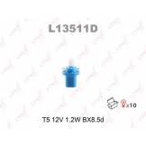 Лампа панели приборов T5 12V 1.2W BX8.5d L13511D