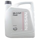 Масло трансмиссионное для вариатора Nissan CVT NS-3 (5 литров)