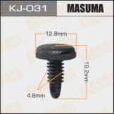 Клипса автомобильная (автокрепеж) Masuma KJ031 KJ031