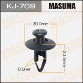 Клипса универс. MASUMA KJ-709 Masuma KJ709 KJ709