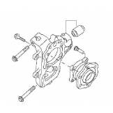 Сайлентблок заднего кулака Nissan Pathfinder R51M RU645