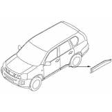 Молдинг задней левой двери Nissan X-Trail T31 82877JG00A