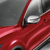 Накладки на зеркала хромированные (комплект 2 шт.) Nissan Qashqai J11 '2014- KE9604E500