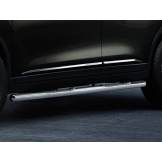 Молдинги на нижние части дверей (хром) Nissan X-Trail T32 '2015- (комплект 4шт) KE7604C500