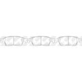 Колодки тормозные передние INFINITI EX35 J50 07-, G35 V36 NIBK PN0388 PN0388