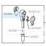 Накладка ручки КПП (декоративная) Nissan 34928JG00A 34928JG00A