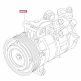 Компрессор кондиционера (оригинал) Infiniti 926005DC0B 926005DC0B