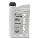 Масло трансмиссионное Nissan MT- XZ 75W85 1л KE91699931R KE91699931R