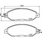 Колодки тормозные передние (NISSHINBO) Nissan Pathfinder R52 / NFINITI JX35, QX60, L50 NP2088