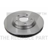 Диск тормозной передний (NK) Nissan Qashqai J10 / X-Trail T31 202272