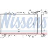 Радиатор охлаждения автомат AT 1.6L / 2L / 16 КЛАП (1 ряд) Nissan Primera P10 2141070J00