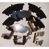 Пластины противоскрипные передних колодок Nissan Almera B10  4816431100K0 4108095F0A