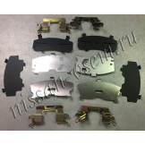 Пластины противоскрипные (комплект на передние колодки) Nissan Teana L33 D10803TA0A