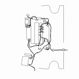 Проводка мотора (двигателя) Nissan Almera N16 24011BN976