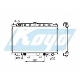Радиатор охлаждения AT  2L 3L Nissan Maxima qx32 PL020404