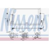 Радиатор кондиционера без осушителя Nissan Teana J32 / L33 940556