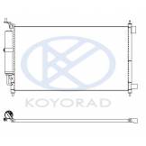 Радиатор кондиционера с осушителем Nissan Note E11 / Mikra K12 / Juke F15 / Sentra B17 '2014- 92100BA60A