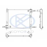 Радиатор охлаждения (KOYO) Nissan Juke F15E MR16DDT турбо PL022564