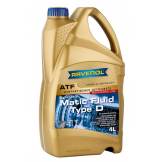 Масло трансмиссионное RAVENOL ATF Matic Fluid Type D 4л 1211121004