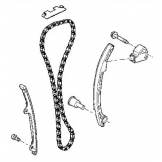 Комплект цепь ГРМ+ успокоители Renault Koleos 2.5 130C10001R