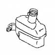 Резонатор воздушного фильтра (бачок) Nissan X-Trail T30 '01-07 165858H30A