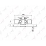 Ролик натяжной приводного ремня  INFINITI EX25 09- / FX35 03-08 / G35 02-07, NISSAN 350Z 02- 11925AG30A