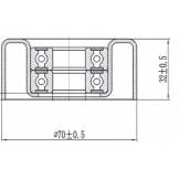 Ролик обводной Nissan Pathfinder R51 ST11927ED320