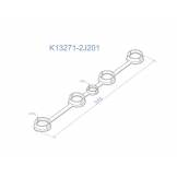 Прокладка свечных колодцев Nissan SR16/SR18/SR20 96-02 SAT K132712J201 K132712J201