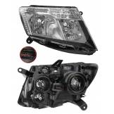 Фара правая темный хром (SAT) Nissan Terrano D10 ST21511T4R