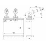 Радиатор отопителя салона NISSAN CEFIRO/MAXIMA A32/33 94-02/BLUEBERD U13/AVENIR/EXPERT W11/LAUREL 34 SAT STDTW13950 STDTW13950
