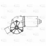 Моторедуктор стеклоочистителя Renault Koleos (08-) VWF1027
